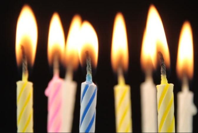 Swirling Pattern Decorative Cake Candles For Anniversary / Birthday / Wedding Party